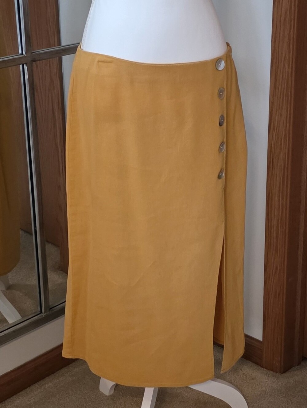 Marc New York Andrew Marc Linen Skirt